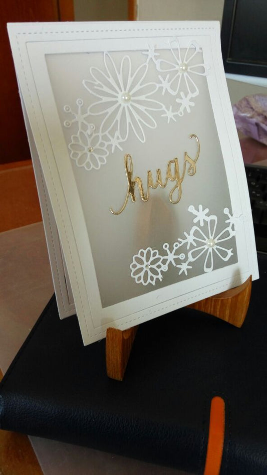 Arts of painting vellum paper