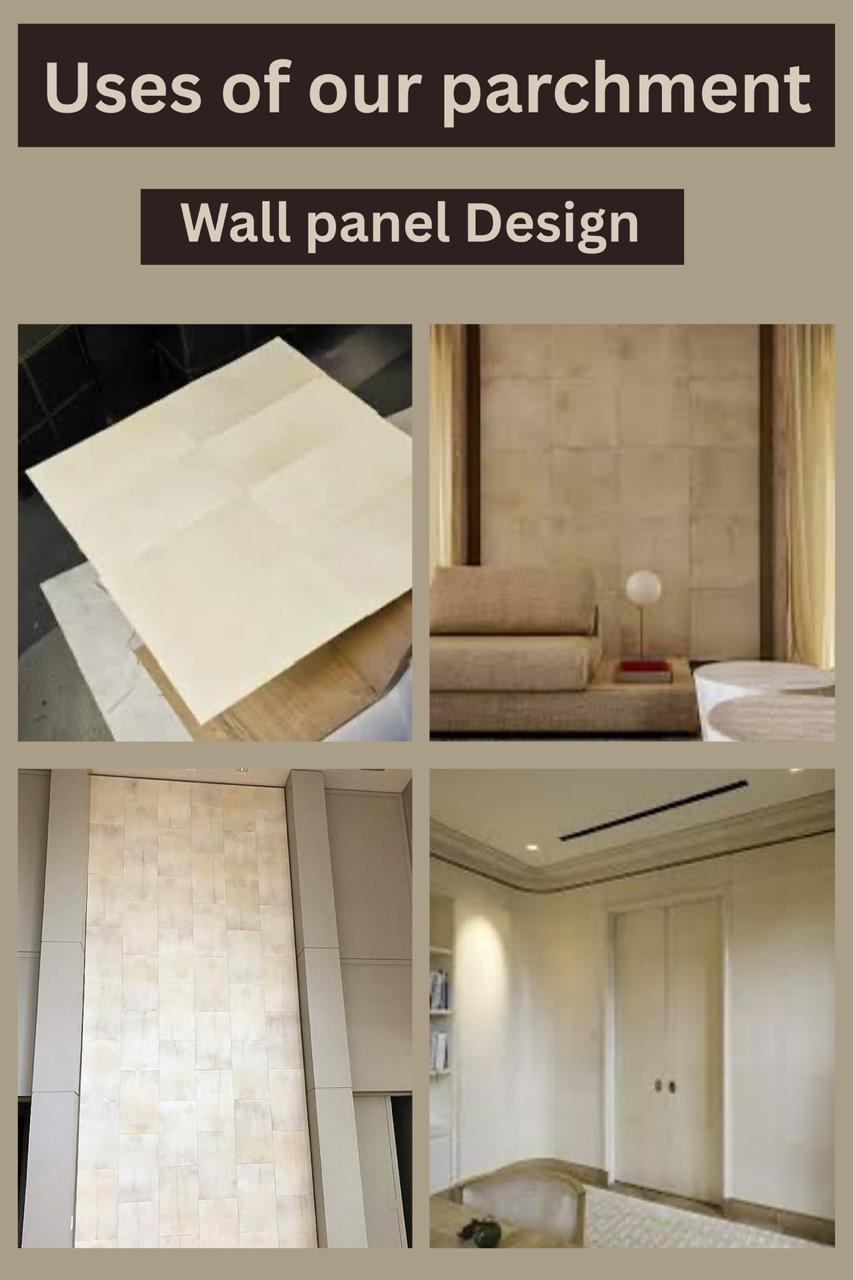 Goatskin Parchment leather Vellum