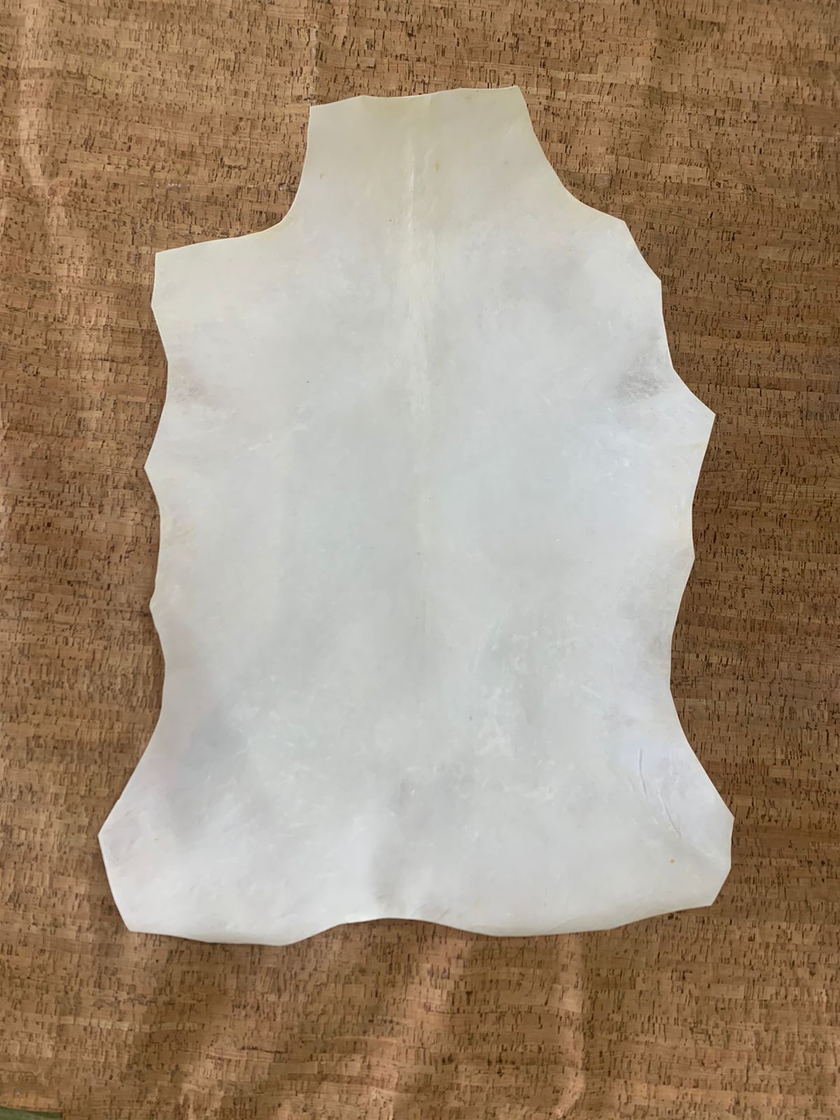 Natural Goatskin Parchment leather, Real Vellum Full Hide
