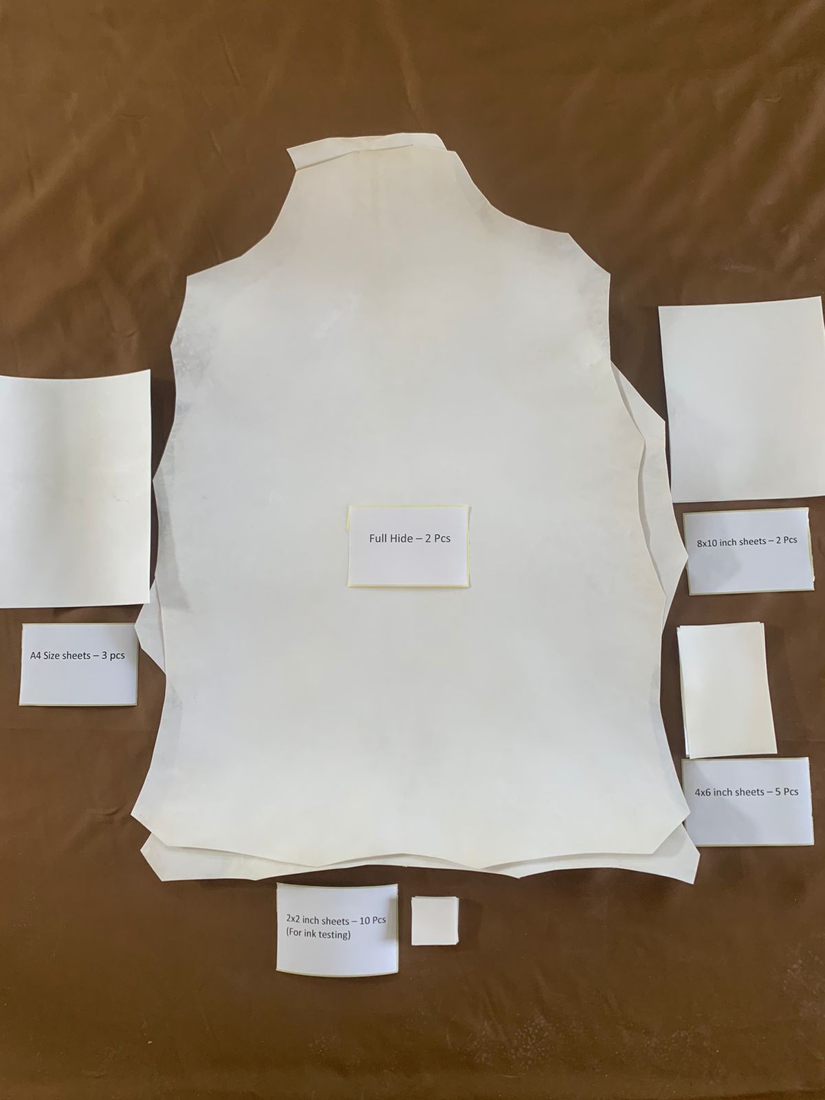 Parchment leather, leather parchment, goat leather parchment, goatskin parchment, calf skin Vellum, calf leather parchment, calf leather parchment
