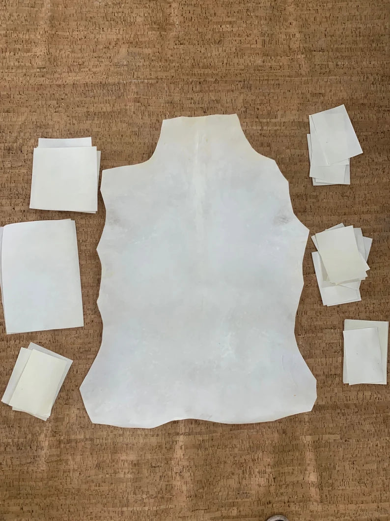 calf skin Vellum, calf leather parchment, calf leather parchment