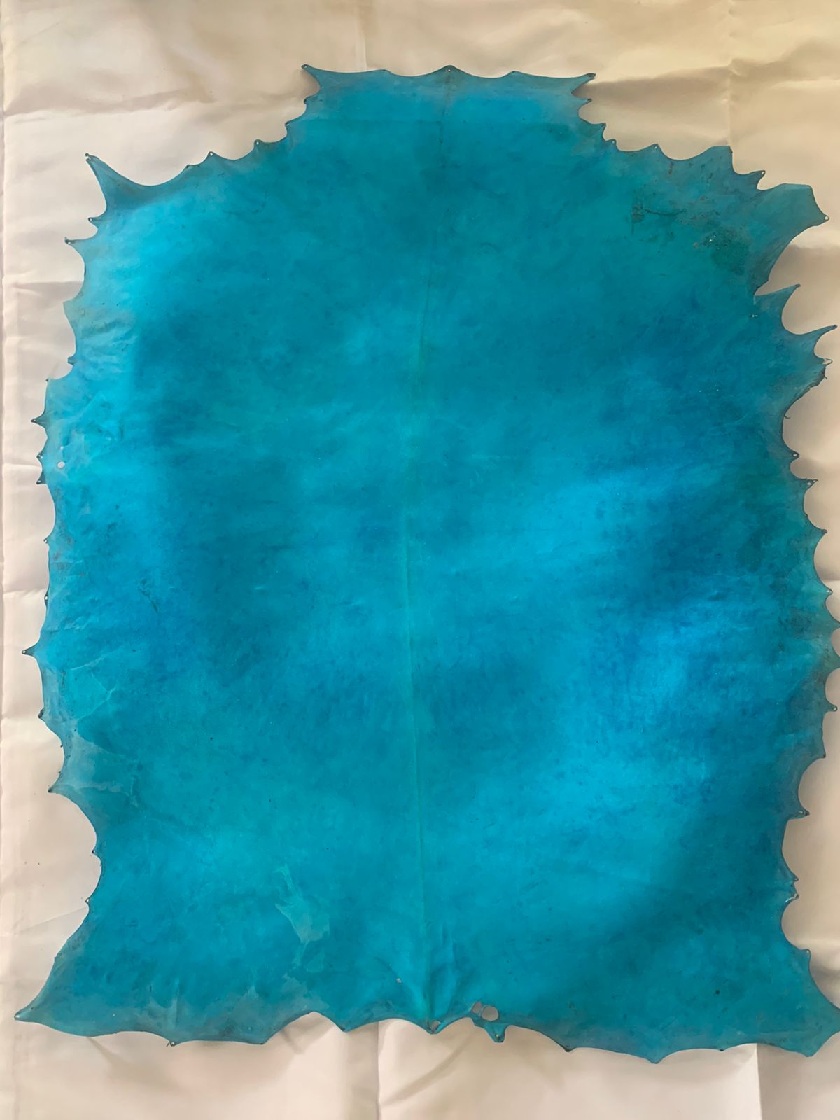Dyed Parchment Leather Natural Goatskin