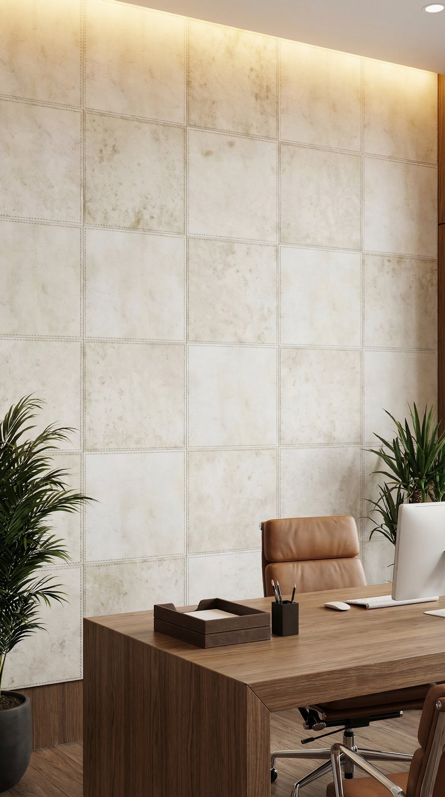 Parchment Leather Wall Panel – Ultra-Luxury Wall Décor for Premium Spaces