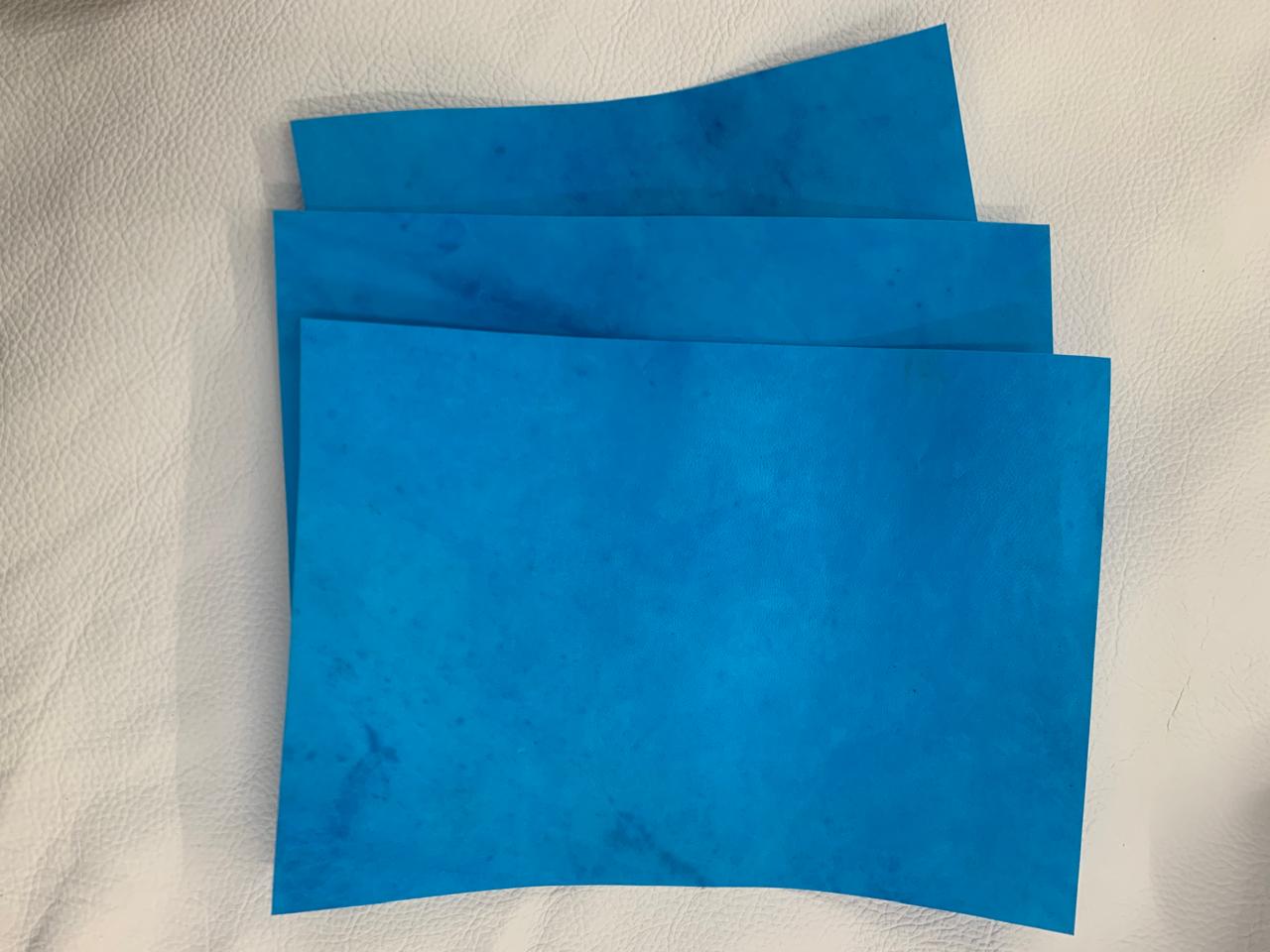 Dyed Parchment Leather Goatskin