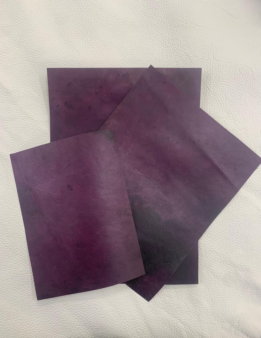 Dyed Parchment Leather Goatskin