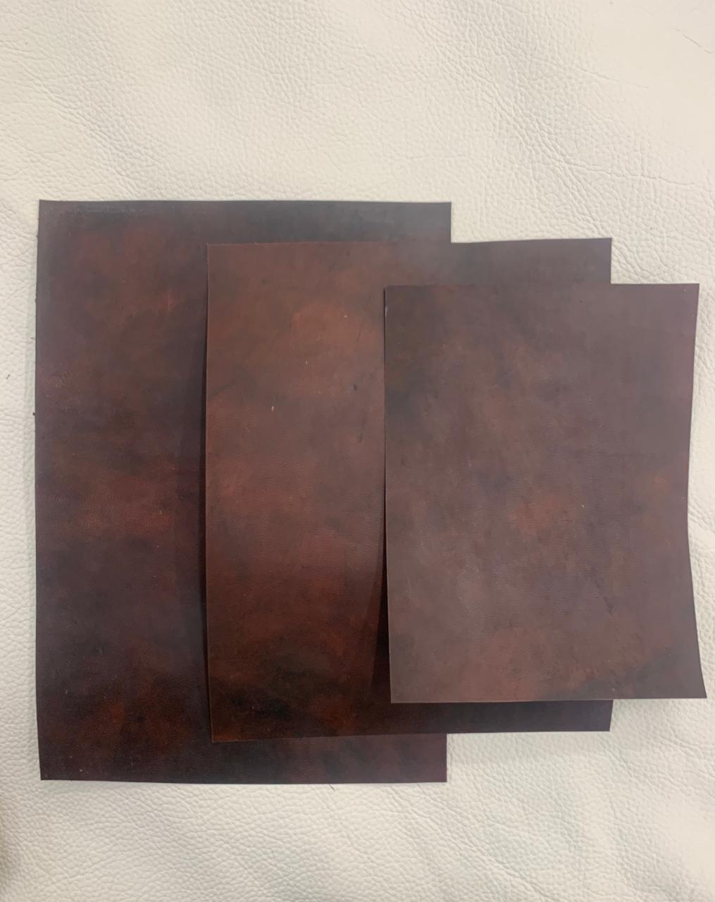 Dyed Parchment Leather Goatskin
