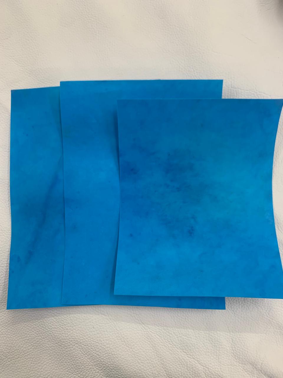 Dyed Parchment Leather Goatskin