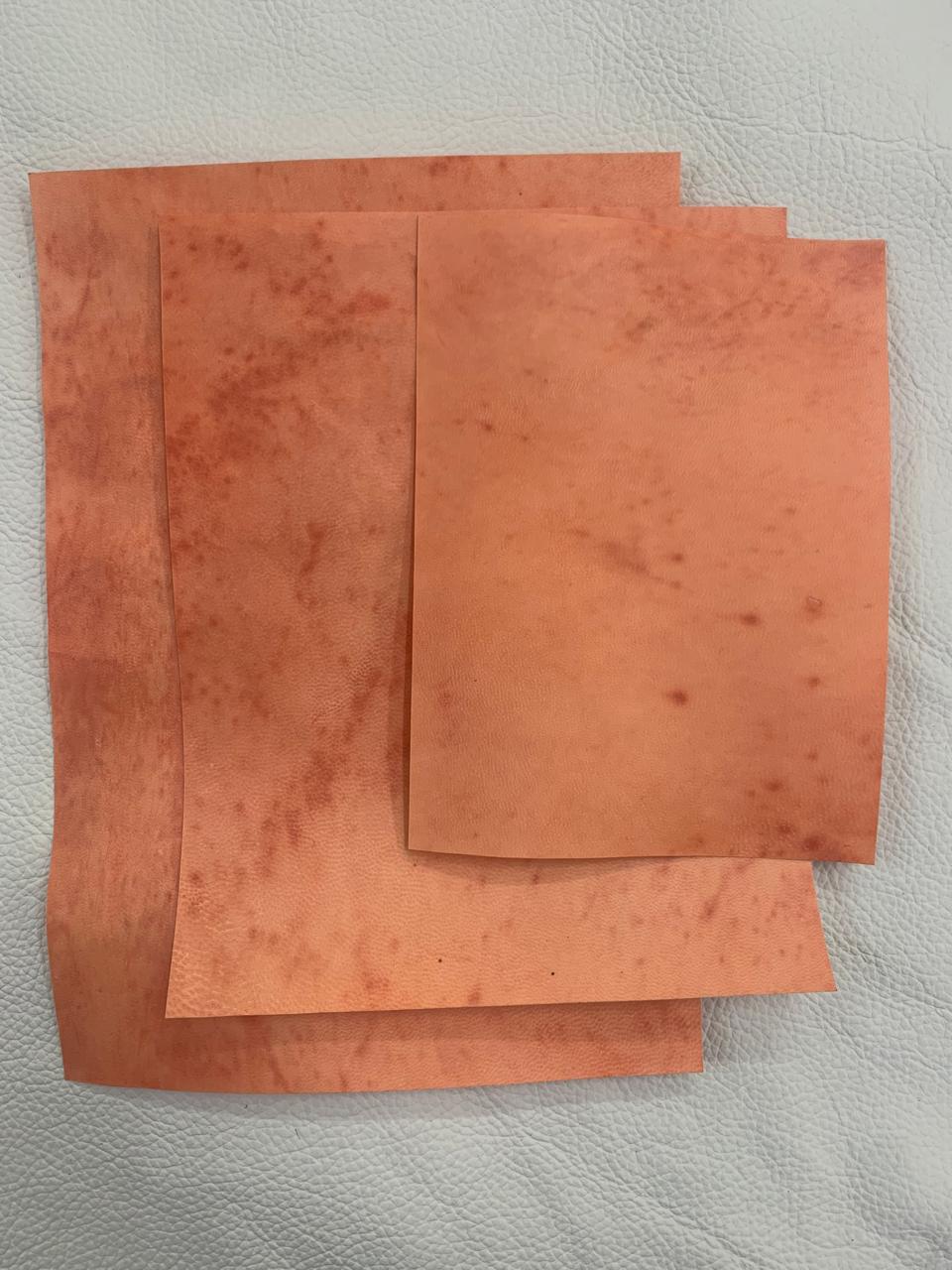 Dyed Parchment Leather Goatskin