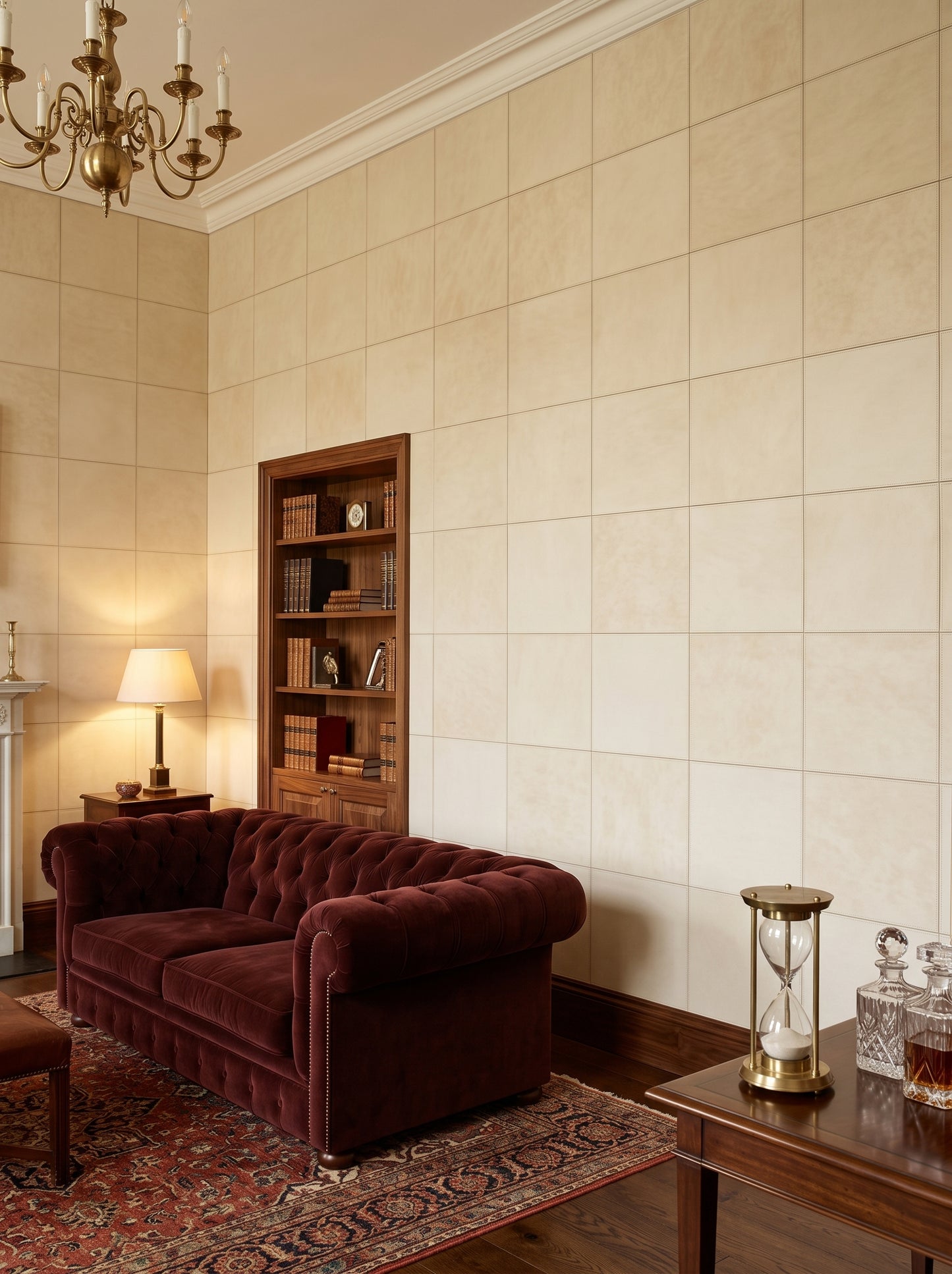 Parchment Leather Wall Panel – Ultra-Luxury Wall Décor for Premium Spaces