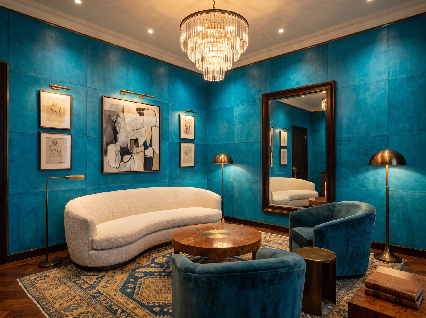 Parchment Leather Wall Panel – Ultra-Luxury Wall Décor for Premium Spaces